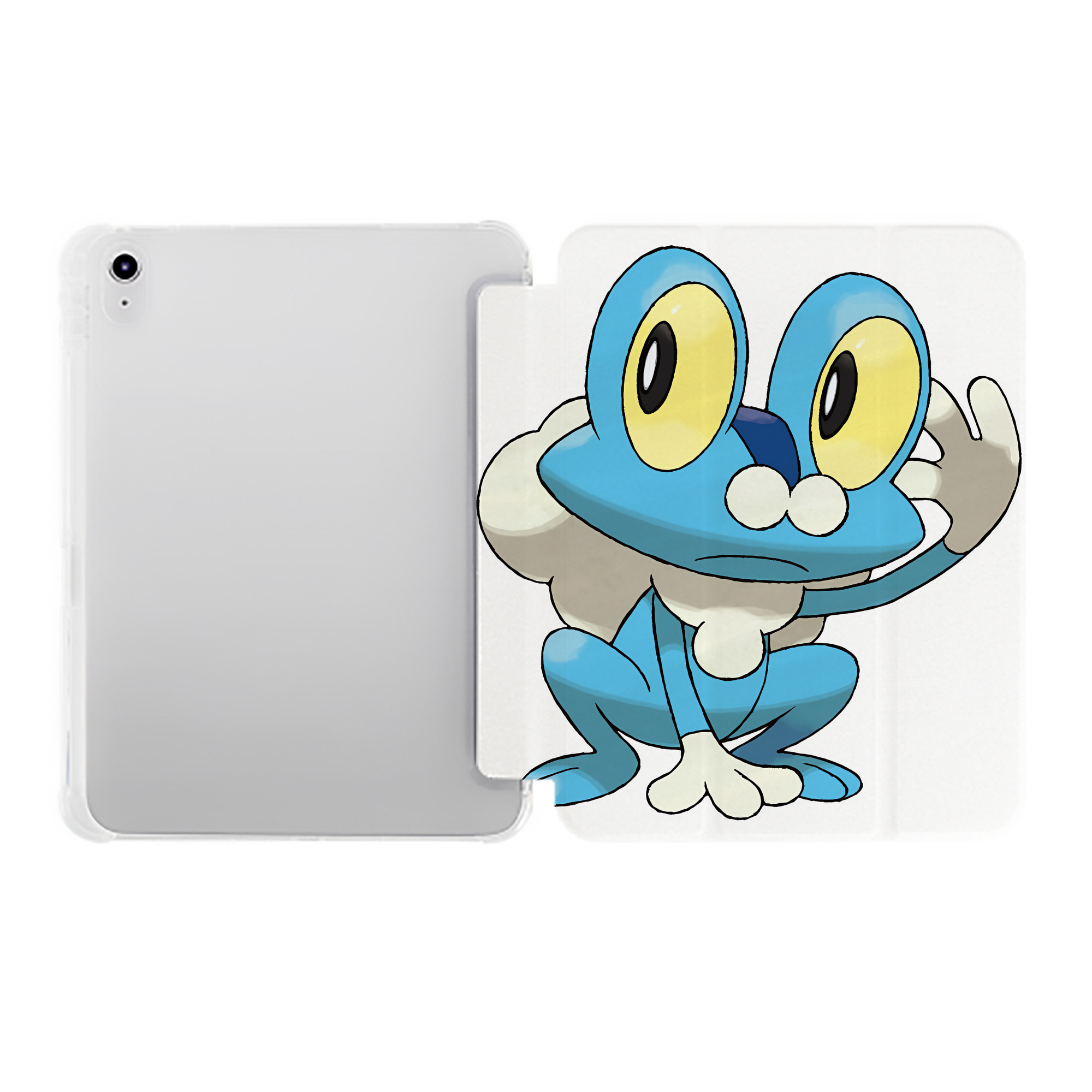 （画像用） ポケットモンスター Pokémon IPad ケース ペン収納付き 三つ折りスタンド PUレザー×シリコン 対応機種9.5/10.5/10.9インチ